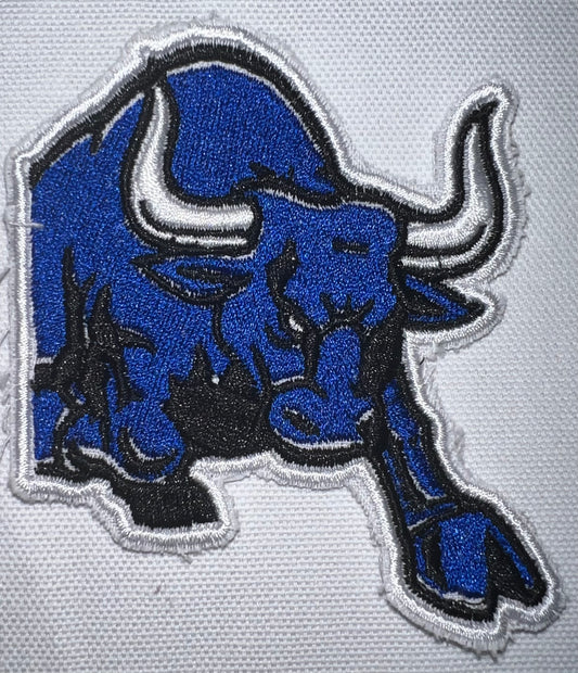 Miami Northwestern Bulls Charging Head Iron-On Embroidered Patch
