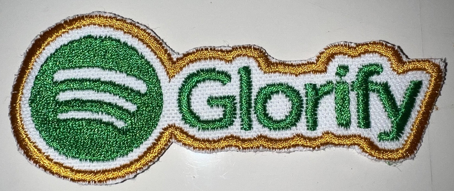 Glorify Iron-On Embroidered Patch