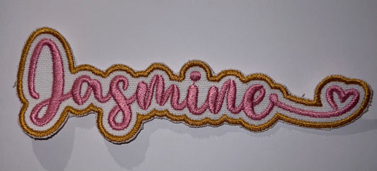 Custom Name Embroidered Patch