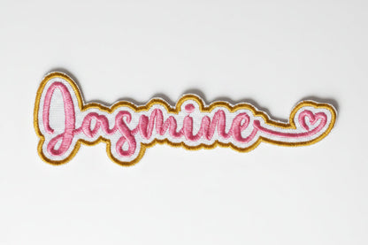 Custom Name Embroidered Patch